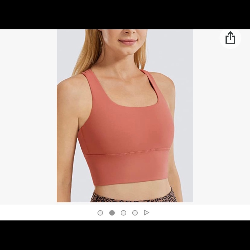 CRZ YOGA Strappy Longline Sports Bras